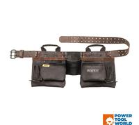 DeWalt Pro 11 Pocket Leather Tool Belt Set