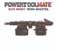 Dewalt DWST50113-1 Pro Leather Tool Rig Bag Belt Storage Holder Pocket Pouches