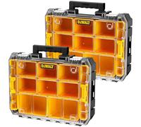 DeWalt DWST82968-1TSTAK Water Sealed Parts Organiser Case Pack of 2