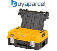 DEWALT , Black and Yellow TSTAK 2.0 Shallow Toolbox with Long Handle