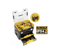 Dewalt DWST83395-1 TStak 2 IP54 Combo II IV Tool Storage Box 2 Drawers 85 Pc Set
