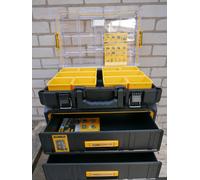 DeWalt DWST83529-1 toughsystem 2 2 x drawer + DWST 83394-1 DS100 storage cases