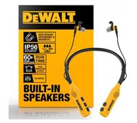 DeWalt DWT1902093 Jobsite Pro Max Bluetooth Neckband Earphones Speaker Mic USB-C