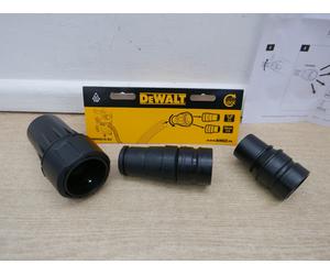 DeWALT DWV9210 3pce DUST COLLECTION ADAPTOR SET FOR DWV902M DUST EXTRACTOR
