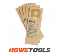 DEWALT DWV9401 Paper Dust Bag (Pack 5) DWV9401-XJ