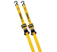 DEWALT DXBC18002-1.25" x 12' Ratchet Tie Down Straps 1800 LB Break Strength (2 PK)