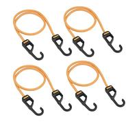 DEWALT DXBC300364 Black/Yellow 36" Premium Heavy-Duty Bungee Cords, 4 Pack