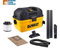 DeWalt Vac DXV15T 240v 15L Wet Dry Vacuum Dual Use Blower + Hose Kit XMS24WDVAC