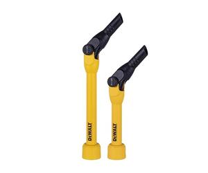 DEWALT DXVA00-1200E Pivoting Extension Wands Ensure Precise and efficient Cleaning. A Innovative 180° pivoting Joint with 5 Detent Positions Allows Greater Cleaning Access. The Nozzle tip securely