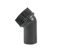 DEWALT DXVA19-2400 Round Brush is Ideal for Cleaning Hard Flooring, Cement, and Carpet. Suitable for Both Dry and Wet Cleaning. Compatible with 48mm (1.7/8in) Vacuum Hoses.