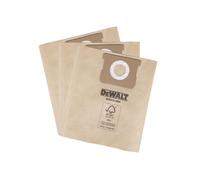 DEWALT DXVA19-4204 Dust Bags with Easy to Attach for Minimal Cleaning Interruption. Suitable for Dry Pick up only.