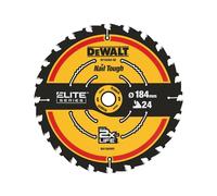 Dewalt - ELITE™ Series Framing Circular Saw Blade 184 x 16mm x 24T