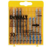 Dewalt DT2294-QZ DT2294-QZ-Conjunto 10 hojas Sierra de calar-Madera, Metal