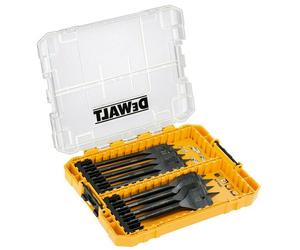 DEWALT Extreme 9 Piece 1/4" Hex Impact Driver Rated Flat Drill Bit Set, DT70751