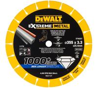 DT40257-QZ - Disco de Corte con borde diamantado Extreme Metal 355x3.3x25.4mm