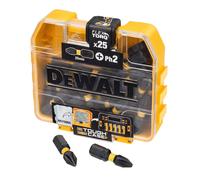 Dewalt Extreme FLEXTORQ PH2 Phillips Screwdriver Bits 25mm Pack of 25 DT70555T