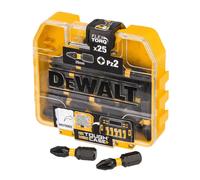 Dewalt Extreme Flextorq Screwdriver Bit Set (Pack of 25) in Black Dewalt Black