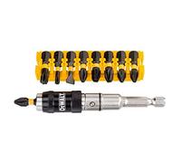 DeWALT DT70518T PIVOTING IMPACT MAGNETIC SCREWDRIVER BIT HOLDER + 9 BITS