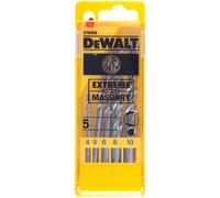 DEWALT DEWDT6956QZ Extreme Masonry Drill Bit Set 5 Piece