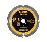 DEWALT - Extreme PCD Fibre Cement Saw Blade 160 x 20mm x 4T
