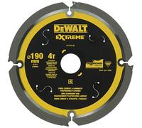 DEWALT DT1472-QZ Extreme PCD Fibre Cement Saw Blade 190 x 30mm x 4T