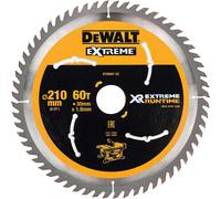 DeWalt DT99567-QZ Xtreme Runtime FlexVolt Table Saw Blade 210mm x 30mm 60T