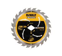 DEWALT Extreme Runtime FlexVolt Circular Saw Blade 190mm x Diamond x 24T DEWDT4