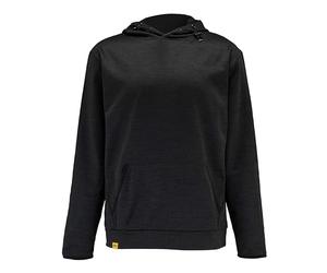 DEWALT Falmouth Men's Hoodie, Performance Workwear Sweatshirt, Lightweight Work Hoodie, Front Pocket, Black, XX-Large