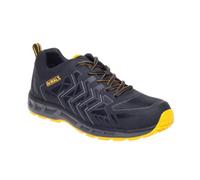 Dewalt Fargo Safety Trainer Shoes - Black, Size 9 - Lightweight Steel Toe Cap Safety Trainers - Safety Boots With Comfort Insole