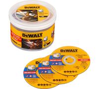 DeWalt Fast Cut Steel Cutting Discs Tub 115mm Pack of 100