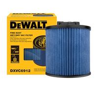 DEWALT Fine Dust Shop Vac Filter DXVC6912 with 99% Filtration Efficiency