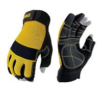 DeWalt Finger Framer Power Tool Glove - Grey/Black, Large (Size 9 1/2-10)