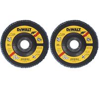 Dewalt flap disc 125 mm K36 Flat DT3308 QZ (Pack of 2)