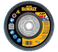 DEWALT Flap Disc, Zirconia, 4-1/2-Inch by 5/8-Inch-11, 80-Grit (DW8313)