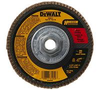 DEWALT Flap Disc, Zirconia, 4-1/2-Inch by 5/8-Inch-11, 80-Grit (DW8313)