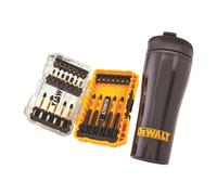 DeWalt FlexTorq 32 Piece Screwdriver Set + Bit Holder + Thermal Mug XMS25MUGSET