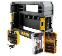 Dewalt Flextorq 65 Piece Impact Screwdriver Bit Set + Tough Case Tstak Caddy