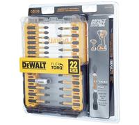 DEWALT FlexTorq Impact Driver Bit Set, 22-Piece (DWA2FTS22IR)