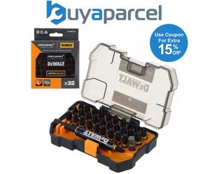 Dewalt FLEXTORQ MCLAREN F1 Screwdriver Impact Rated Set 32 Piece + Tough Case