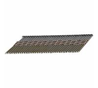 DEWALT Framing Nails, Paper Tape, 30-Degree, Ring Shank, Galvanized, Bright Finish, Off-Set Round Head, 3-Inch x .120-Inch, 2000-Pack (DPT-10DR120GFH)