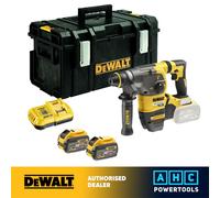 DEWALT DCH333X2-GB FlexVolt XR Brushless SDS-Plus Hammer 54 Volt 2 x 9.0/3.0Ah Li-Ion