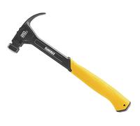 DeWalt Hammer Curve Claw Smooth Face DWHT51009-0 20oz (567g) One-Piece Steel Shaft Grip Handle