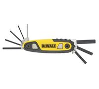 DEWALT Hex Allen Key Set 1.5mm, 2mm, 2.5mm, 3mm, 4mm, 5mm, 6mm, 8mm