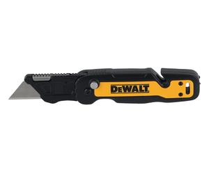 Dewalt Hand Tools DWHT10992-0 Push And Flip Folding Utility Knife With Storage