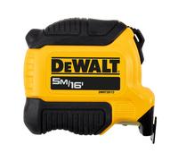 DeWALT Compact Series Tape Measure 5m/16ft (Width 28mm) 3m of extended reach allows easy one person work finger brake for ultimate blade control Accuracy: EC Class II