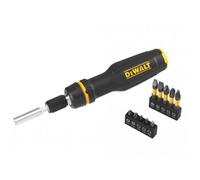 Dewalt Hand Tools Full Fit Telescoping Multi-Bit Ratcheting Screwdriver + 10 Bits Multi Colour (One Size)