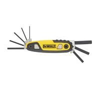 Dewalt Hand Tools Metric Folding / Locking Hex Key Set, 8 Piece