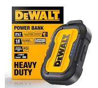 DEWALT Portable Charger, Power Bank, 10,000 Mah Battery Pack With Usb-C Port For Iphone 16/16 Plus/16 Pro/16 Pro Max, Iphone 15 Series, Iphone 14/13, Samsung Galaxy
