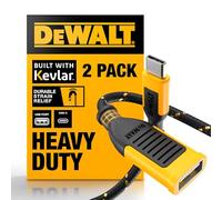 Dewalt Heavy Duty Usb To Usb C Adapter 2Pack, Usbc Male To A Female Otg Charger Type C Converter For Apple Watch Ultra 7 8 9, Iphone 16 15 Plus Pro Max, Airpods 3, Ipad Air, Car, Samsung Galaxy S24 23