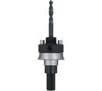 DEWALT Hole Saw Mandrel, Quick Change, 1-1/4-Inch to 6-Inch Diameter, 7/16-Inch Shank (DW1803)